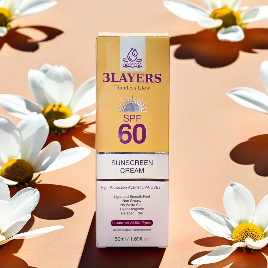 3Layers UV Clear Oil-Free SPF 60 Sunscreen